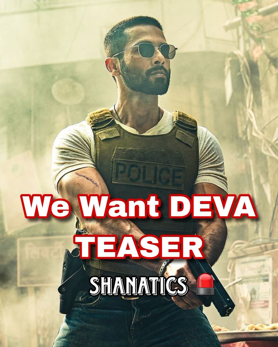 shanaticteam's tweet photo. @shahidkapoor #Deva
@roykapurfilm #RosshanAndrrews
@Malvika25 @ZeeStudios_ @hegdepooja
WE WANT DEVA TEASER 🙏🏻
#ShahidKapoor #PoojaHegde
#ShahidKapoorDeva #Shanatics
#ShahidKapoorFans #DevaFans
#ShahidKapoorDevaFans https://t.co/5RT552XUTg