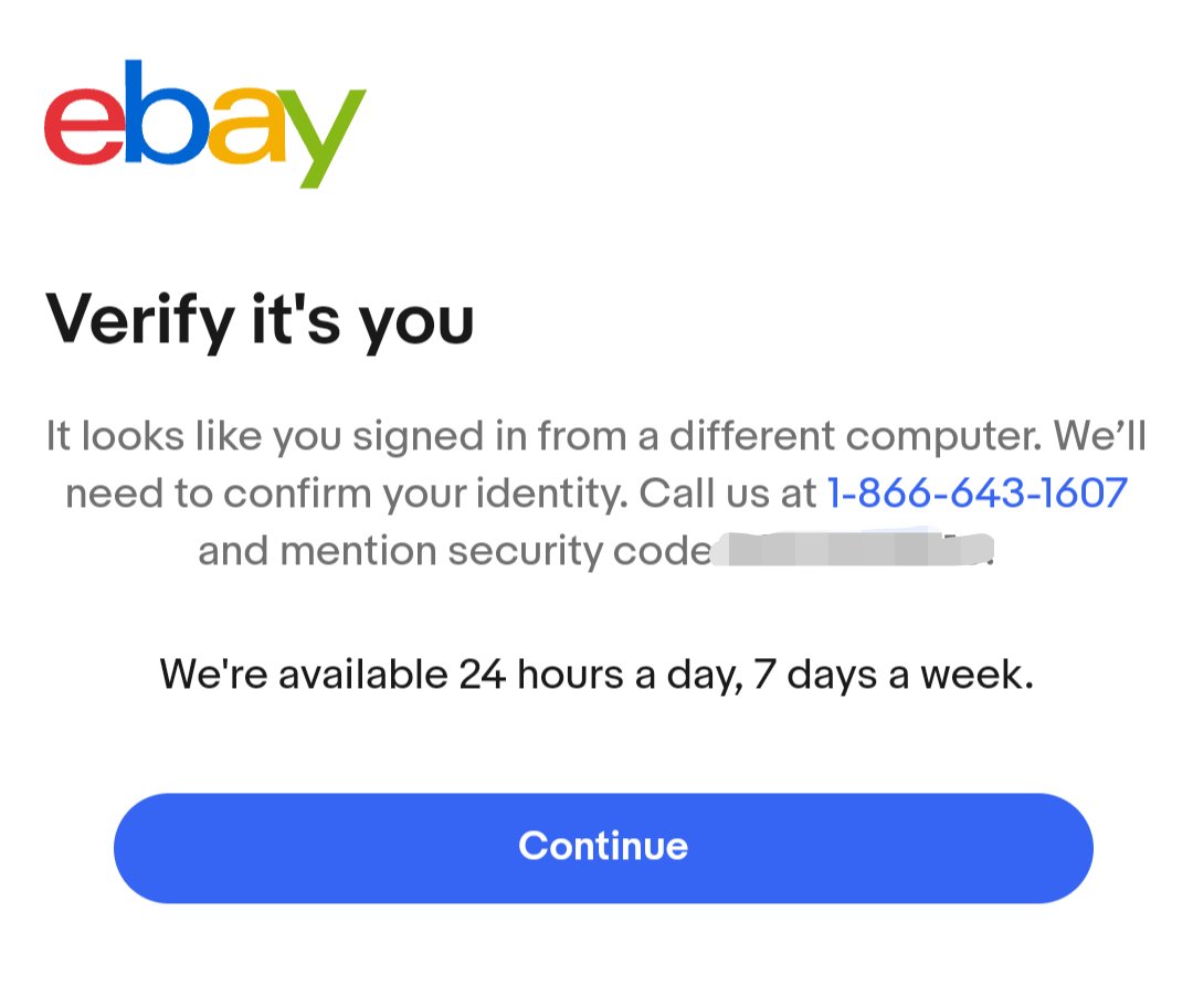 In januari moeten we het echt over <a href="/eBay/">eBay</a> hebben en hoe zij #scammers faciliteren. De compleet #bizarre datahonger van het platform. Het feit dat ze je #dwingen naar de VS te bellen voor een "verificatie" waarmee ze vervolgens niks kunnen. Waardloze #shitshow!