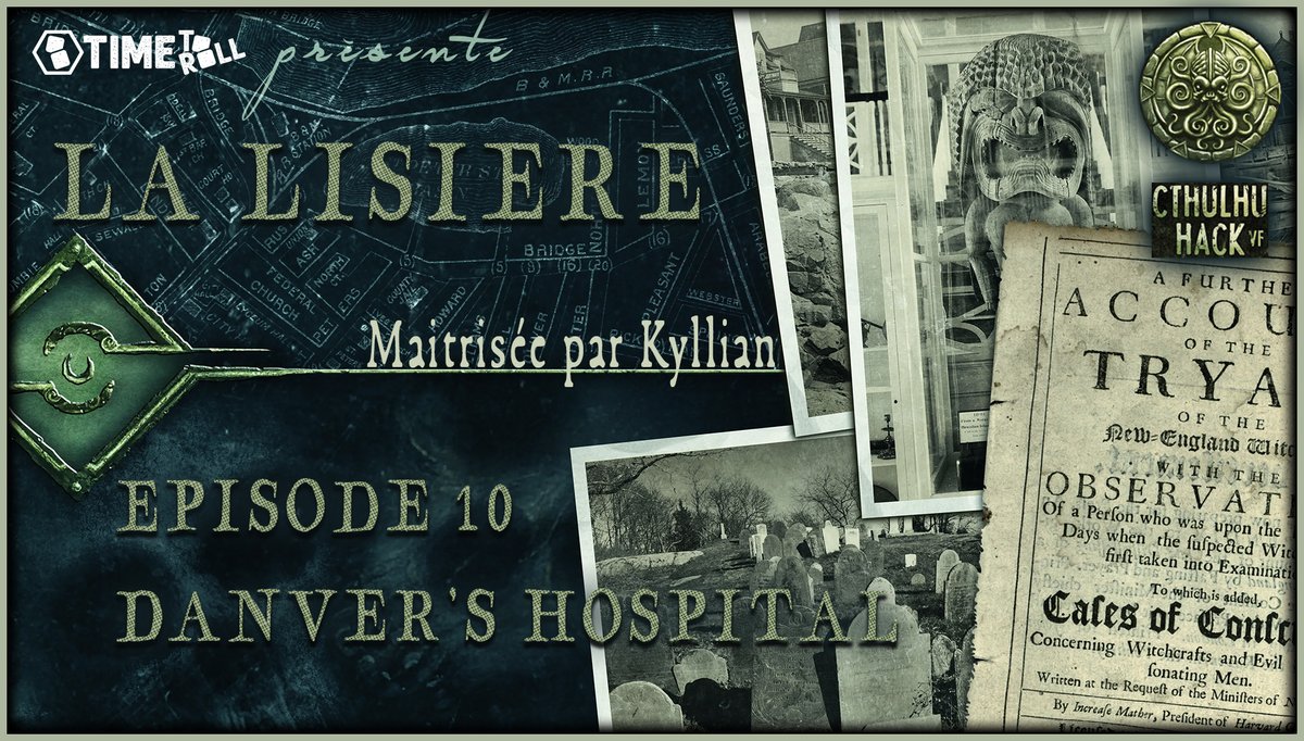 Time_To_Roll's tweet photo. #LaLisière #CthulhuHack
Non loin de la ville de Salem se trouve le Danver's Hospital
Spécialisé dans le soin psychiatrique, il accueille nombre de patients dont certains intéressent nos investigatrices!
⏯️https://t.co/VlJ1hVwO67 https://t.co/ChHNTqhyZC