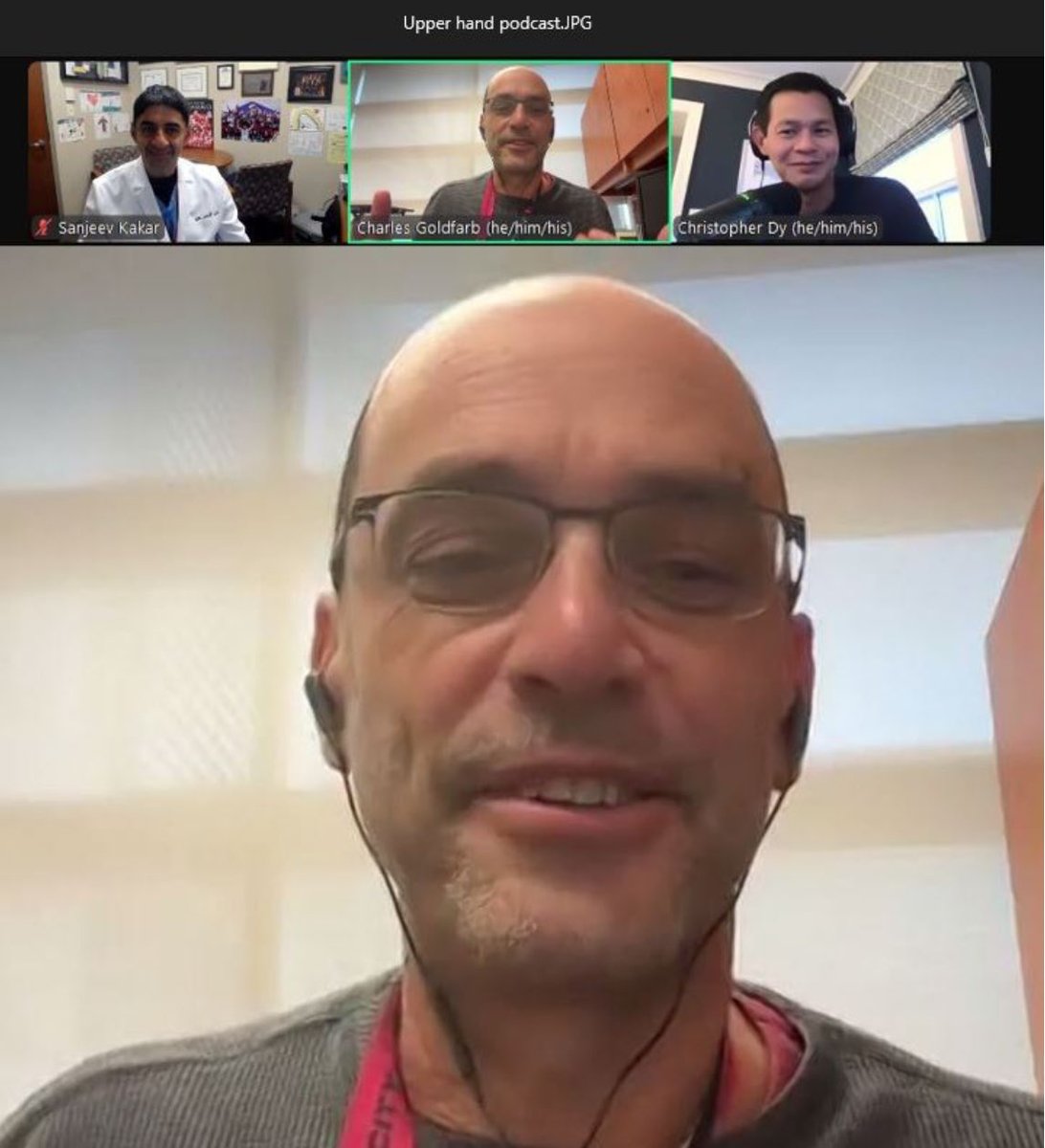 sanjkakar's tweet image. Very much enjoyed talking all things wrist arthroscopy on the #upperhand. Thank you Chuck &amp;amp; Chris ⁦@ChrisDyMD⁩ #wristarthroscopy #TFCC #wrist #wristpain ⁦@IWAS_Wrist⁩ #nanoscope