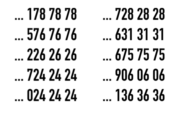 Özel Numaralar
... 178 78 78
... 576 76 76 
... 226 26 26
... 724 24 24
... 024 24 24
... 728 28 28
... 631 31 31
... 675 75 75
... 906 06 06
... 136 36 36

Edinmek istediğiniz numara 
için <a href="/Ceptelefonu_TR/">Cep Telefonu</a> adresine 
mesaj atınız! Bilgi iletilecektir..