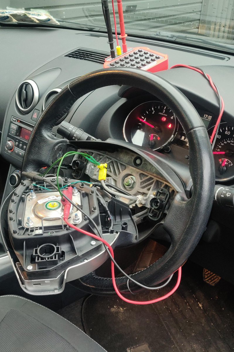 #picaday #mechanic proving an airbag issue