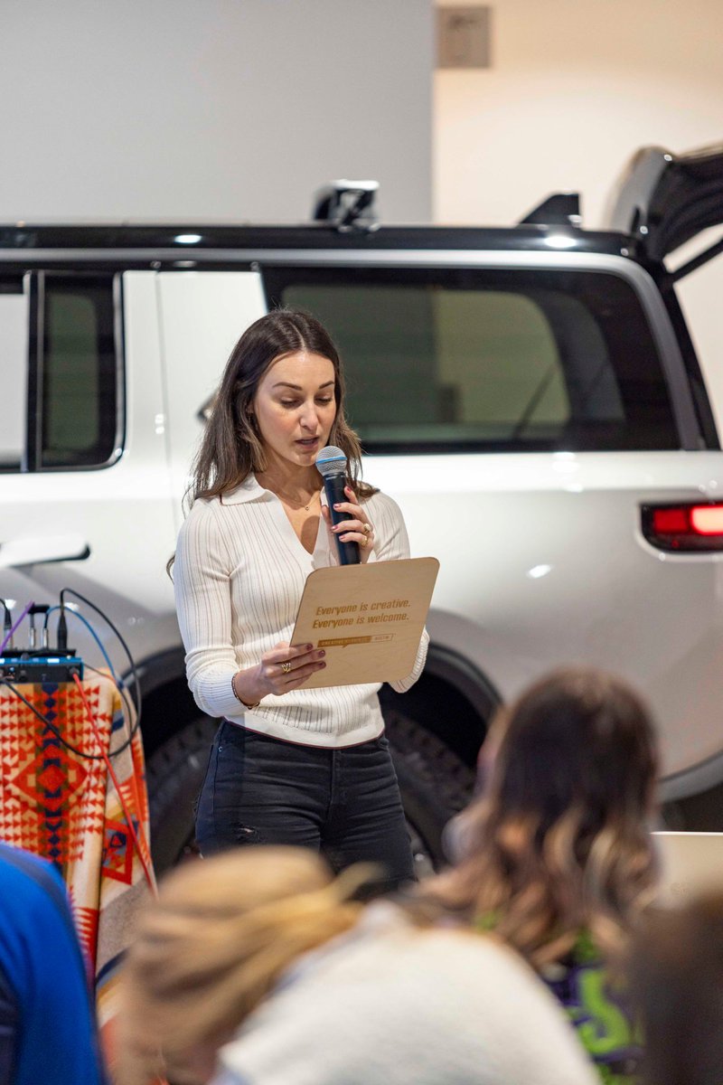 CM_Austin's tweet image. Our #CreativeMornings manifesto was read by our organizer, Brooke Parham at our December event. Thanks Brooke! #EveryoneIsWelcome #EveryoneIsCreative  #CMcycle #CMATX