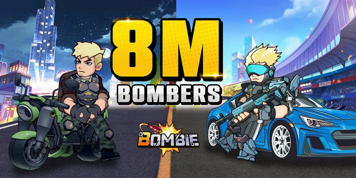 📣8,000,000 Bombers on both S1.Satoshi and S2.Durov!

Appreciate all of you for joining us on this journey. We're building everything together!🪙

🚪BOMBIE's Door is always open, join in no matter when！

Kill Zombies, Earn 🪙$Bombie!-t.me/catizenbot/bom…
#Bombie #play2airdrop