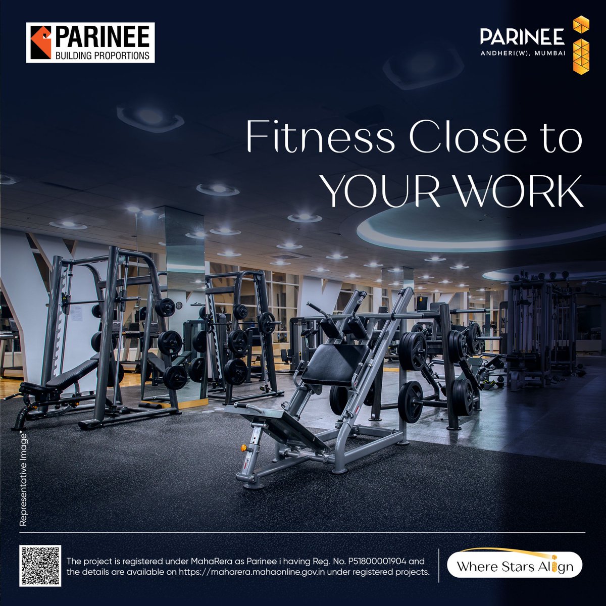 ParineeRealty's tweet photo. Recharge, refocus, and reclaim with a gym close to Parinee i to always keep the body active!

#Parinee #ParineeGroup #Parineei #RealEstate #RealEstateDeveloper #OfficeSpaces #OfficesMumbai #PropertyInvestment #Mumbai #MumbaiProperty #MumbaiProperties #AndheriWest #Andheri https://t.co/6X5mruB25u