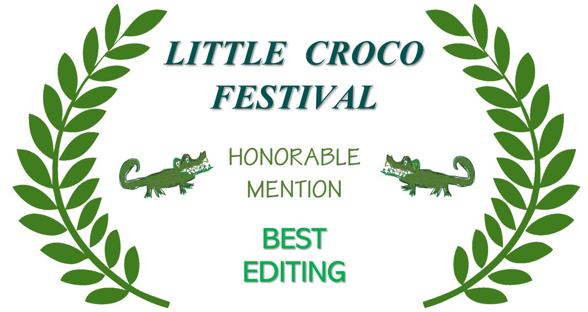Dear friends!
Great news came from France today.
Our film "Clownery" won prizes:
·      🏆   Winner BEST MEDIUM LENGTH
·      🏆  Mention BEST EDITING
Thank you so much for the great news Little Croco Festival !