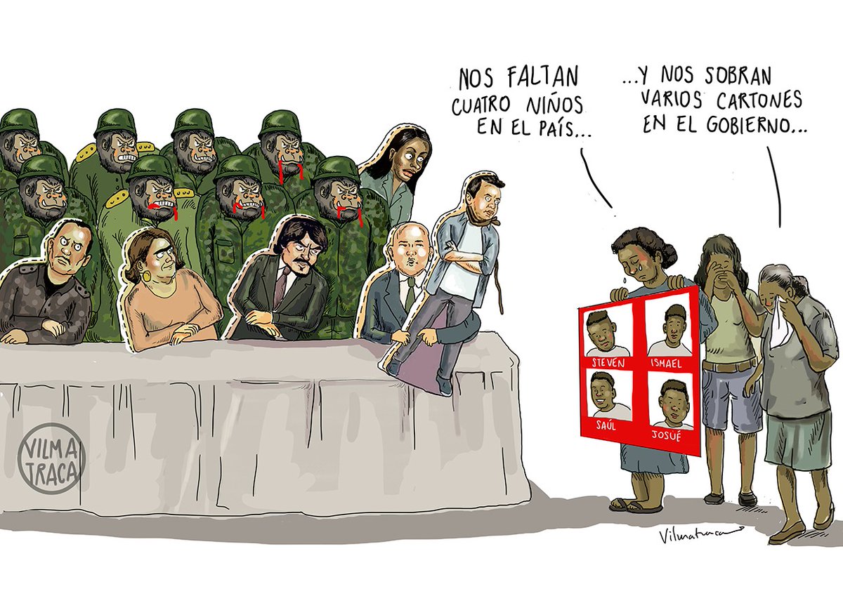 #DevuelvanALosNiños #FFAA #Ecuador #Vilmatraca