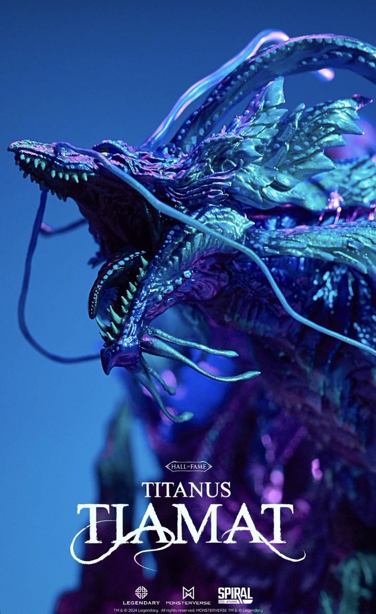 Mr_goji54's tweet image. 🚨🚨 @studio_spiral has revealed their new figurine, TITANUS TIAMAT! 🔥