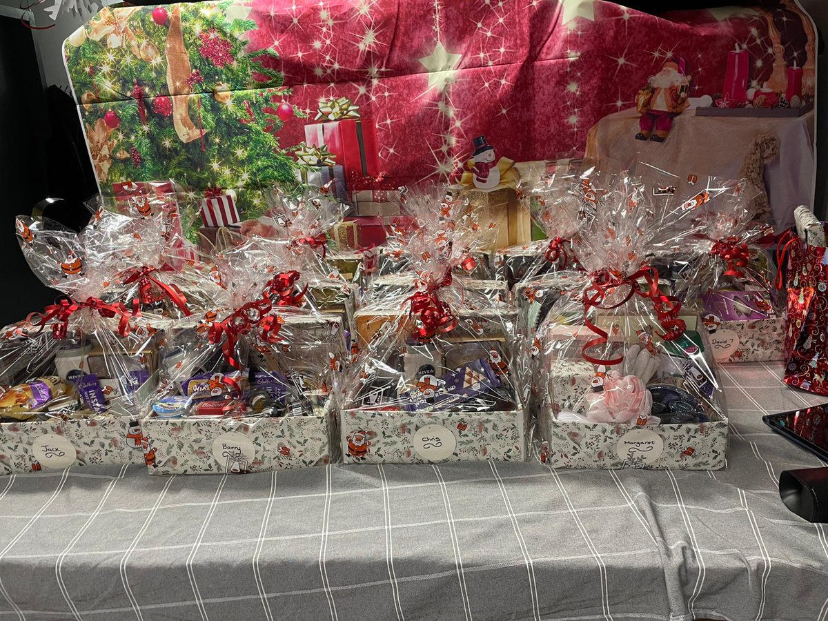 That's Sunday Social done for 2024. Christmas meal and Christmas gifts were gratefully received by all our members. Happy Christmas to our members. Volunteers and supporters. It's been a great 2024.