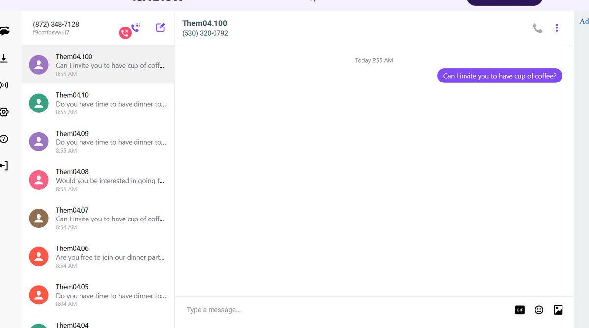 google voice,tn,tf sell avelebole