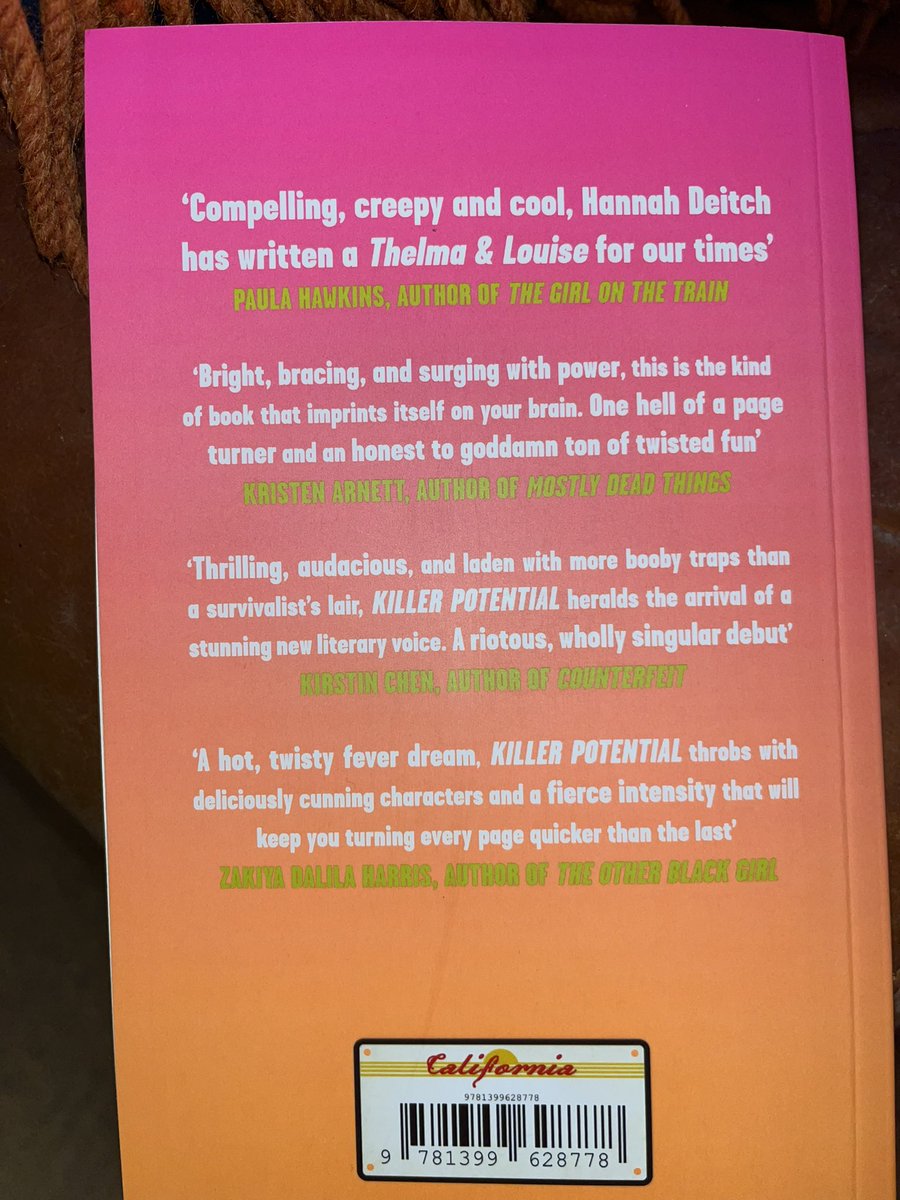 <a href="/ClareEmpson2/">Clare Leslie Hall</a> <a href="/johnmurrays/">John Murray Press</a> <a href="/Mrssmithmunday/">Nikki Smith</a> <a href="/VikingBooksUK/">Viking Books UK</a> I've heard a lot about about #KillerPotential and I can't wait to dive in! 

The blurb had me at Thelma &amp; Louise...

Thanks so much for sending <a href="/yadss_/">yadira</a> 

Out March 📕

#BookPost #BookTwitter