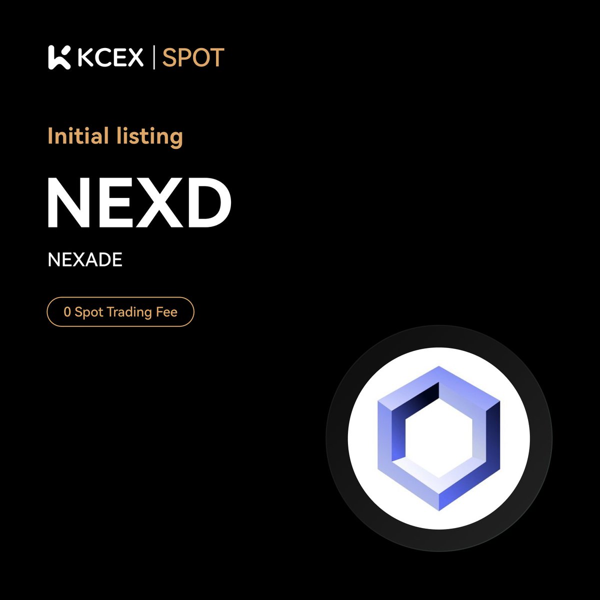 KCEX_Official's tweet photo. #KCEX Initial Listing Announcement🚀

@nexade_official, an RWA protocol which avails stablecoin yields through institutional-grade portfolios of real-world trade finance assets, has been listed on the KCEX spot trading market.

Trading Pair: $NEXD/USDT
💼 Deposits: Opened
⏰ Spot Trading Starts: 2024-12-22 14:00 (UTC)