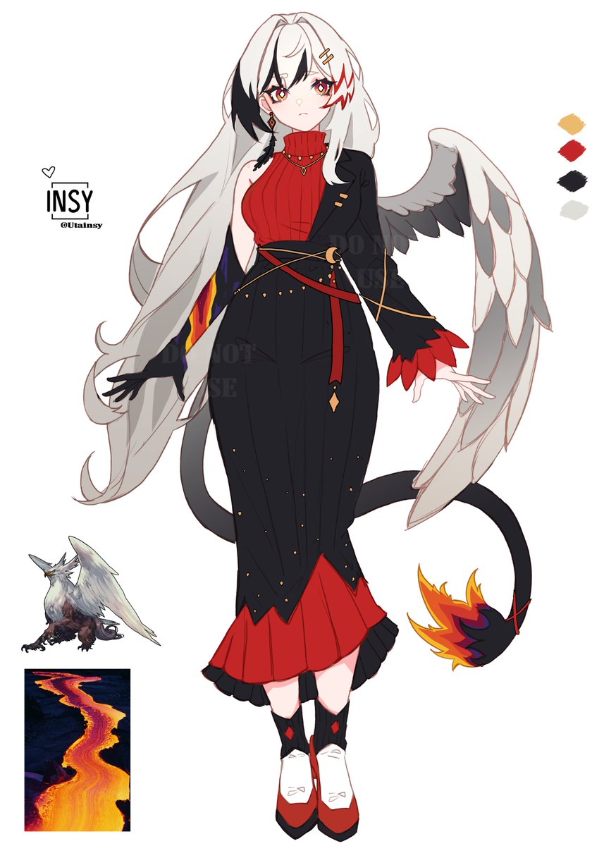 utainsy's tweet photo. ~Character Design Auction~
🌋 Gryphon + Lava 🪶

❤️ Starting bid: $250 (Commercial use)
Minimum increase: $20
🖤 Auto-buy: $1200

🪽The auction ends 24h after the LAST bid!
Bids below or via DM, thank you! <3

🎴 50\50 payment:
Bid $400+ for 7 days
Auto-buy for 14 days
Pay 50% of your bid within 24h after the auction ends and the rest within 7\14 days!

You can give/sell, you can make changes to the design, but don't do it on top of my design, you can use the character in any way.
Only design, not rigging. No refunds.

❤️ Thank you! <3