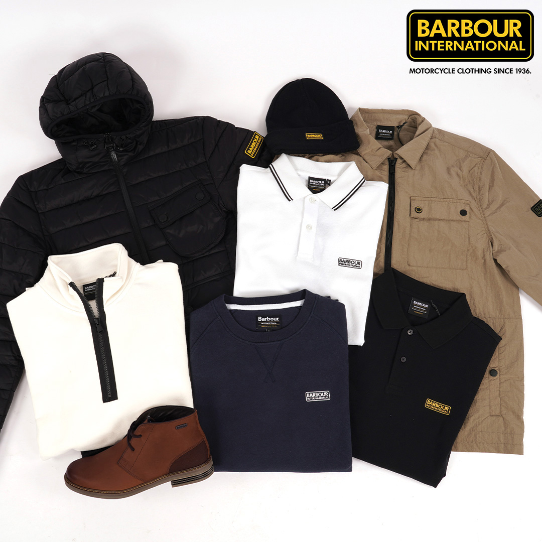 casualclassics's tweet photo. Our Barbour International collection features a must have range of gift ideas for Xmas including padded jackets, branded tees, knitwear, smart shirts and more. Get your gift inspiration today: https://t.co/7w0nZaCWaO
.
.
#barbourinternational #giftideas #80scc #jackets #knitwear https://t.co/2uX5RFMH9J