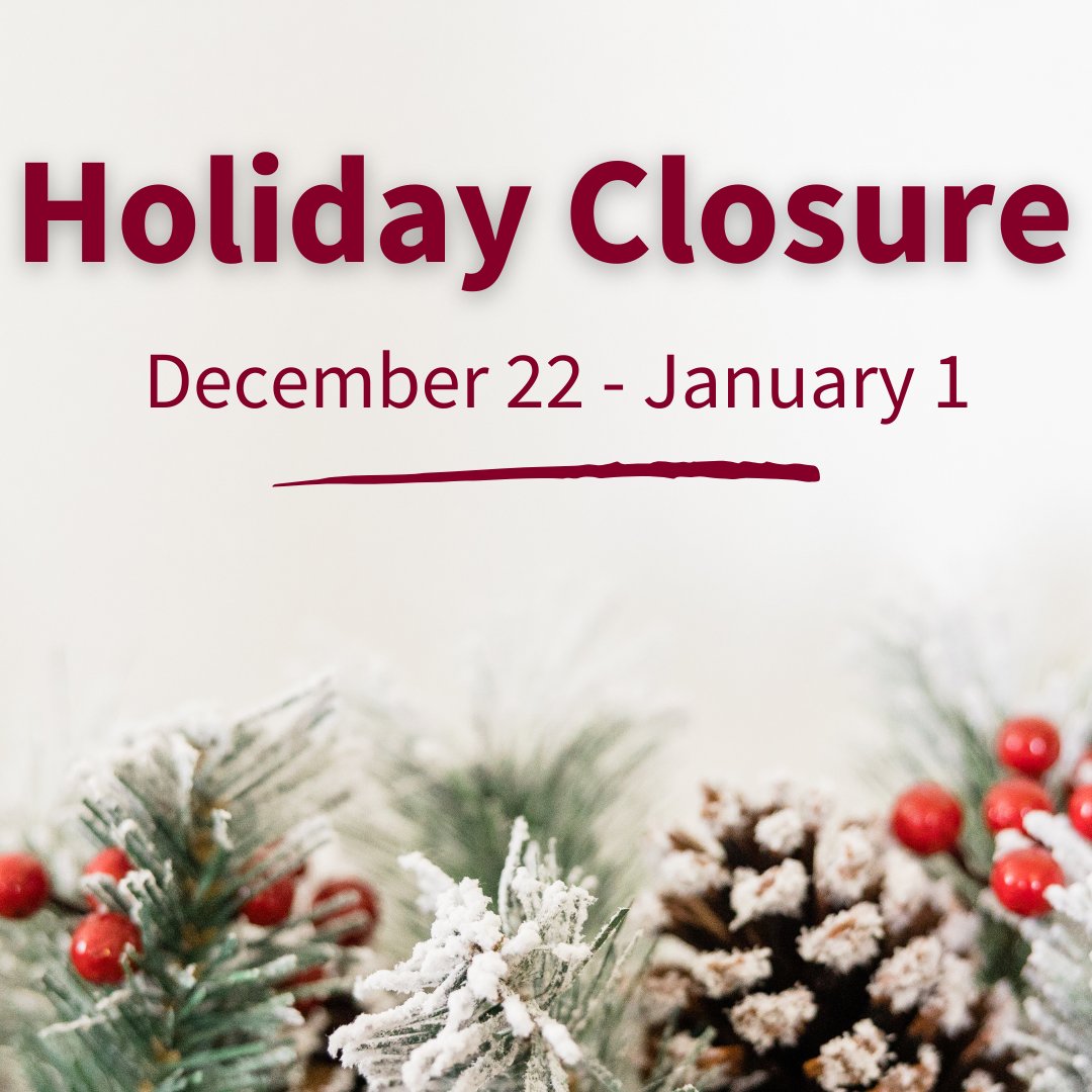 All KPU campuses will be closed until January 1. We hope everyone enjoys their winter holidays and we will see you on Jan 2!