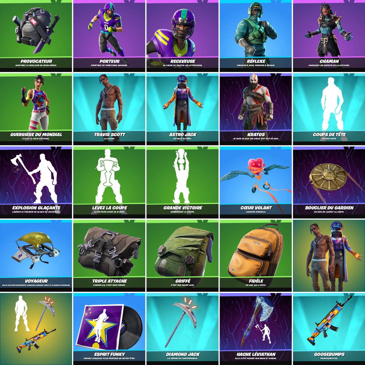 BackersGamesF's tweet image. ALL UPDATED COSMETICS WITH SHOP ASSETS TO RETURN ANYTIME‼️

WARNING: Doesn't mean they'll come back this month, certian cosmetics have been there for over 1 year. Still waiting... 😭

Via @FN_CodesDrops ty