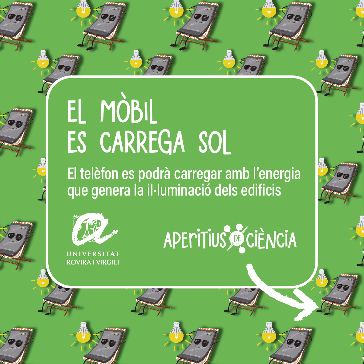 cienciaURV's tweet image. El mòbil es carrega #sol ☀️

Posem plaques fotovoltaiques a les teulades per generar #energia elèctrica. Però, podem posar-ne a l'interior per aprofitar la #llum de les làmpades?

L'investigador #URV Josep Pallarès ens ho explica 👇
comciencia.urv.cat/ca/aperitius-c…

#AperitiusdeCiència