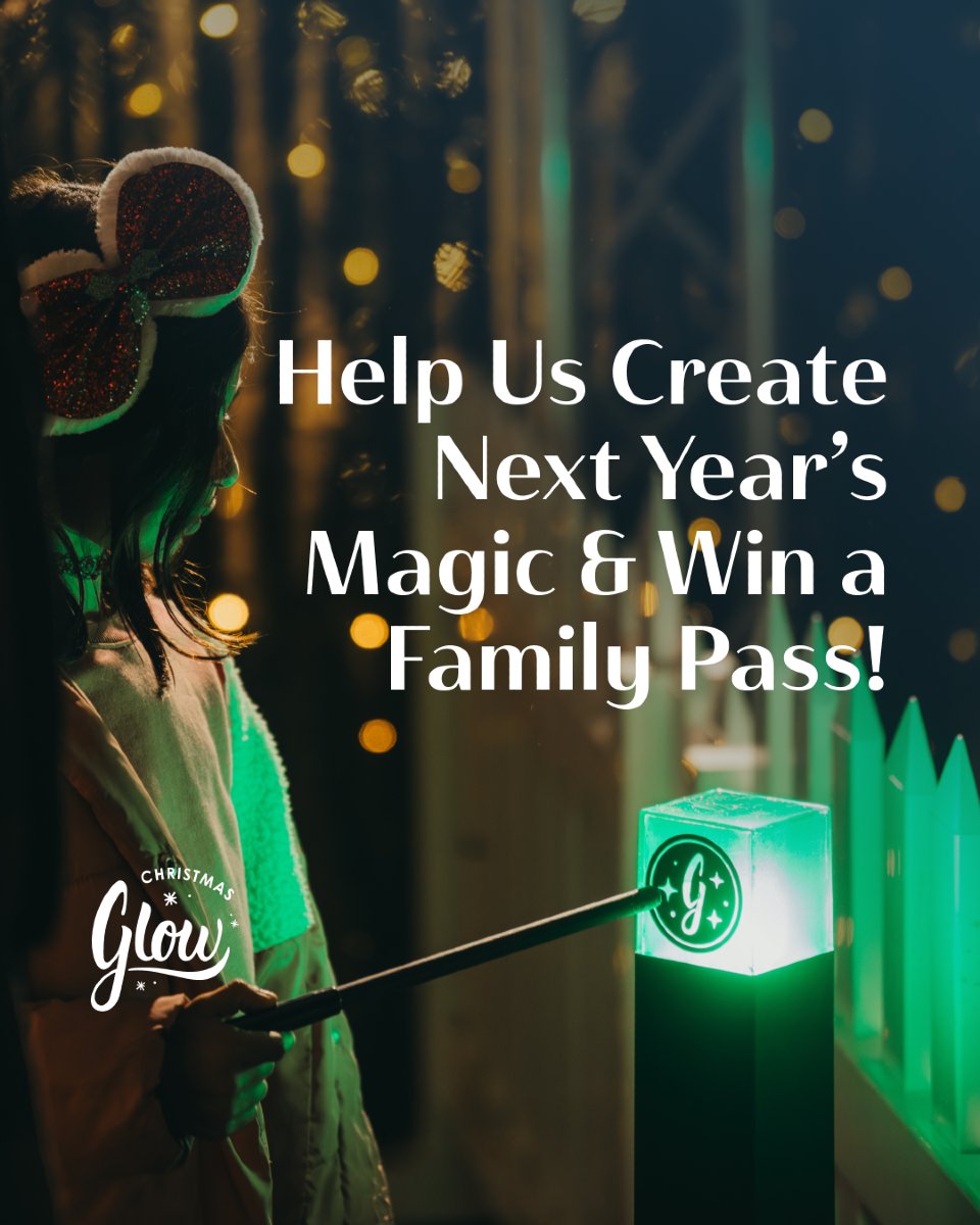 We want your voice to help shape the magic! 💡 

What theme would YOU love to see at Glow Langley next year? Share your idea in the comments below, and you could win a Family Pass for December 26–28!

🌟 Whether it’s enchanted castles, winter wonderlands, or something totally