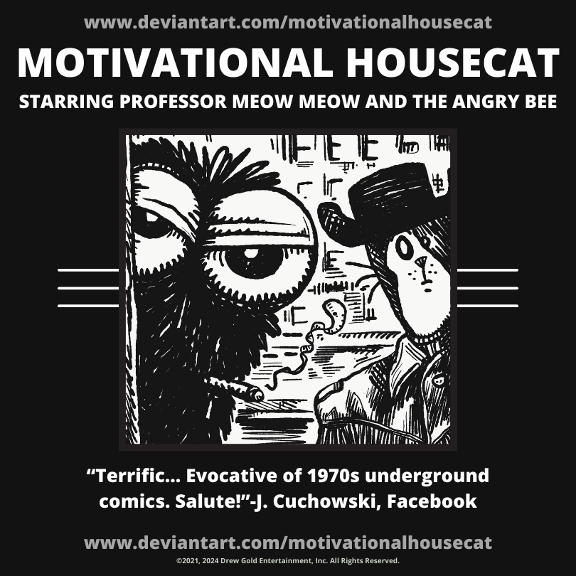 DrewGold's tweet photo. Subscriptions for 2025 are up and running. Great perks!
#motivationalhousecat #drewgold #fuzzypoet #whiskerwisdom #professormeowmeow #theangrybee #comicstriplove #indiecomics #instacomics #comicsofinsta #cartoonistslife #webtoonseries #comicstrip #comix https://t.co/eqCzj5T9wG