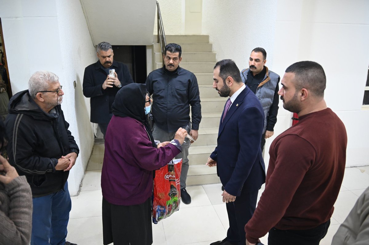 في خطوة إنسانية، أطلق معالي رئيس الديوان الدكتور رامي جوزيف آغاجان مبادرة تهدف إلى توزيع مساعدات عينية وغذائية للعوائل من المسيحيين والايزيديين والصابئة المندائيين بمناسبة أعياد رأس السنة الميلادية،