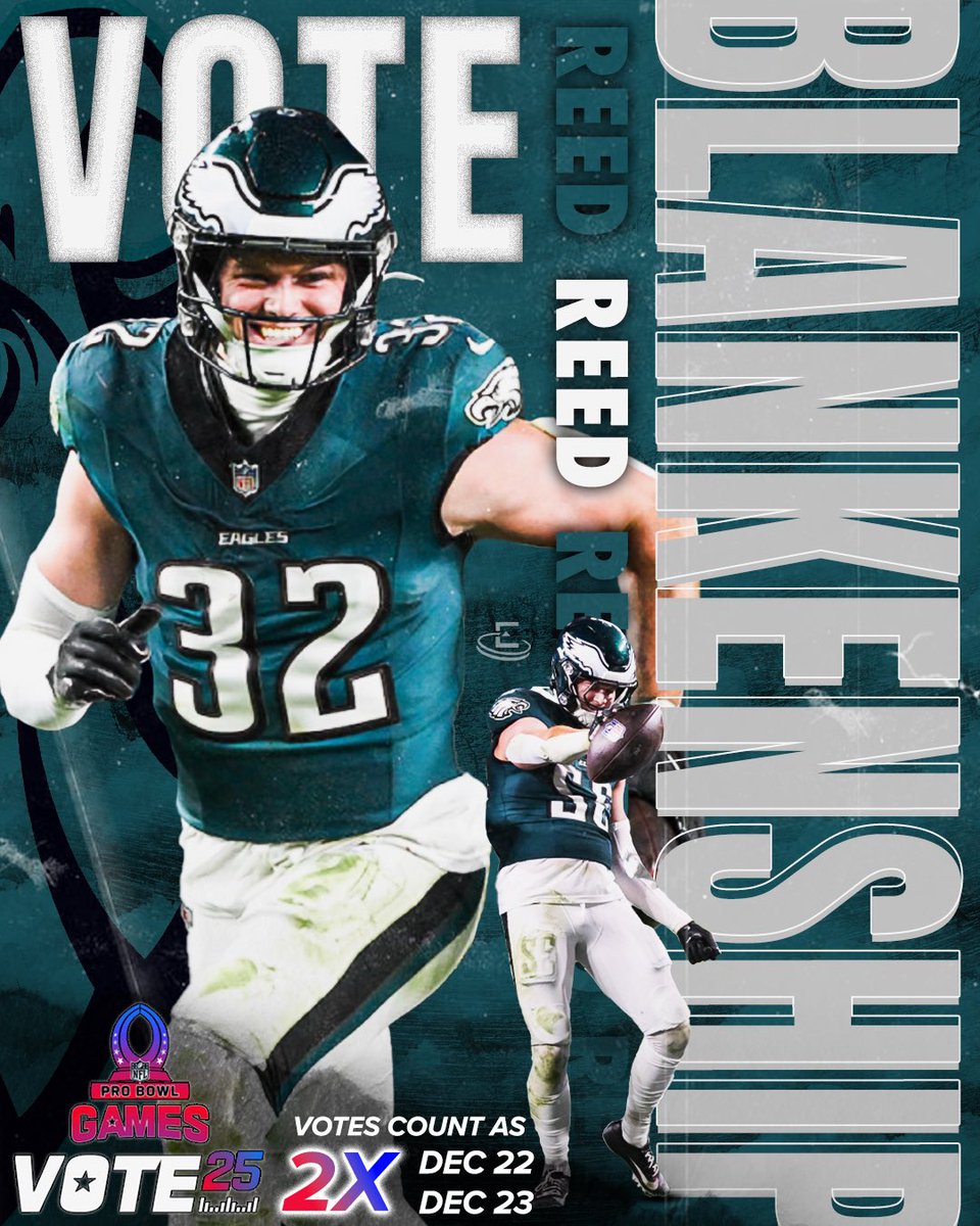 Exclusive Sports Group (@exclusive_sg) on Twitter photo DOUBLE Votes are LIVE! Each RT counts as 2 votes to help send Reed Blankenship to the Pro Bowl!
<a href="/reedus99_reed/">Reed Blankenship</a> • #ProBowlVote DOUBLE Votes are LIVE! Each RT counts as 2 votes to help send Reed Blankenship to the Pro Bowl!
<a href="/reedus99_reed/">Reed Blankenship</a> • #ProBowlVote