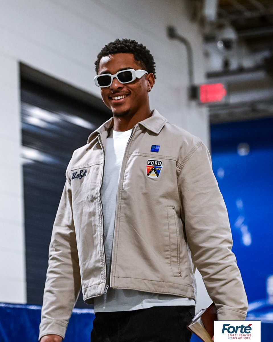 Colts's tweet photo. Good morning, JD. 👋

#ProBowlVote | @JoshDowns https://t.co/y2wmkf0clA