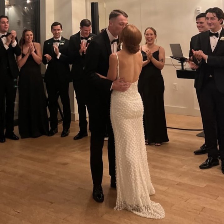 Celebrating the first interleague USL wedding 🥹💒 

Congratulations to <a href="/DCPowerFC/">DC Power Football Club</a>’s <a href="/susannajoyy/">Susanna Friedrichs</a> and <a href="/simonf2017/">Simon Fitch</a> of the <a href="/RichmondKickers/">Richmond Kickers 🦘</a>! 💍 

(📸 IG/susannajoyfitch)