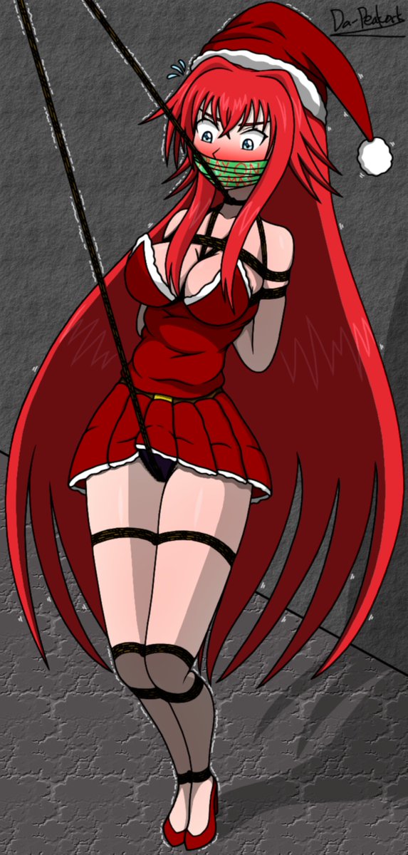 Follow what the gag says. Don't play with Rias until it's Christmas😏