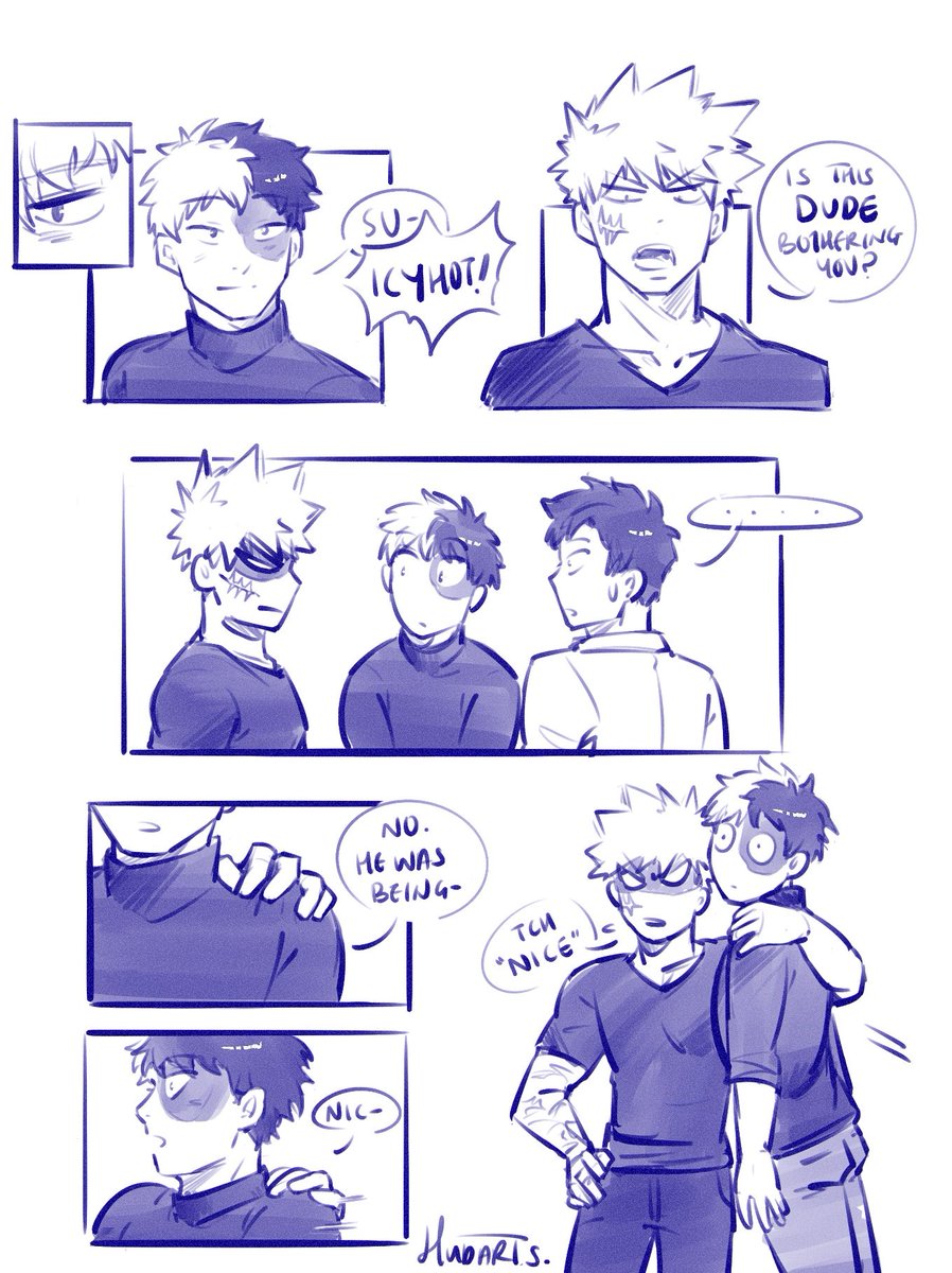 #bakutodo  #bktd

Always love a pining Shouto  :')