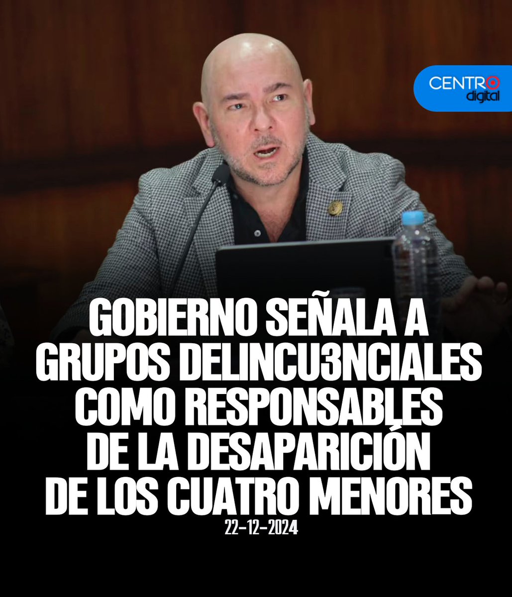 radiocentroec's tweet photo. #VIDEO | El ministro de Defensa, Gian Carlo Loffredo, atribuyó la desaparición de cuatro menores de Guayaquil a los “grupos delincuenciales”, más no a  miembros de las Fuerzas Armadas y sostuvo que calificar este hecho como desaparición forzada es “hacerle el juego al crimen organizado y a las mafias”.
Los Detalles ⤵️
https://t.co/hqgbz068dF