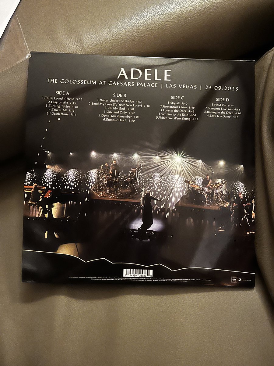 _day_drinker's tweet photo. Found this 2LP Vinyl at a record store in Vienna- Adele Live at The Colosseum at Caesars Palace Las Vegas: 23/09/2023 
#adele @AdeleAccess 💖 https://t.co/ecDbAMm06z