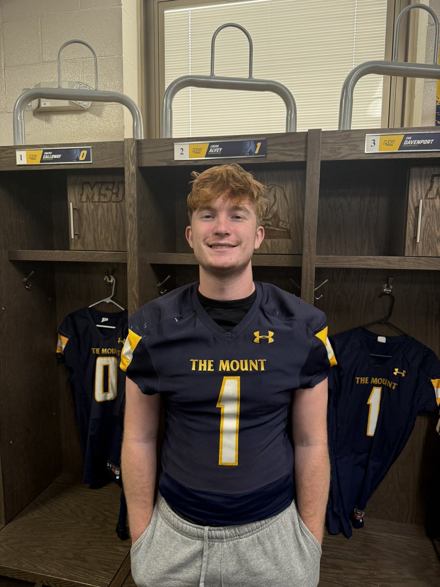 LoganAlvey1's tweet photo. Excited to announce the next chapter in my life will be @MSJ_FB in Cincinnati, Ohio!! I am super excited and grateful for the opportunity to compete and be closer to my family!! @CoachHopperton @CoachLittle7 @Coach_DHughes  @MattMorris__ https://t.co/QUxUEtuWOa