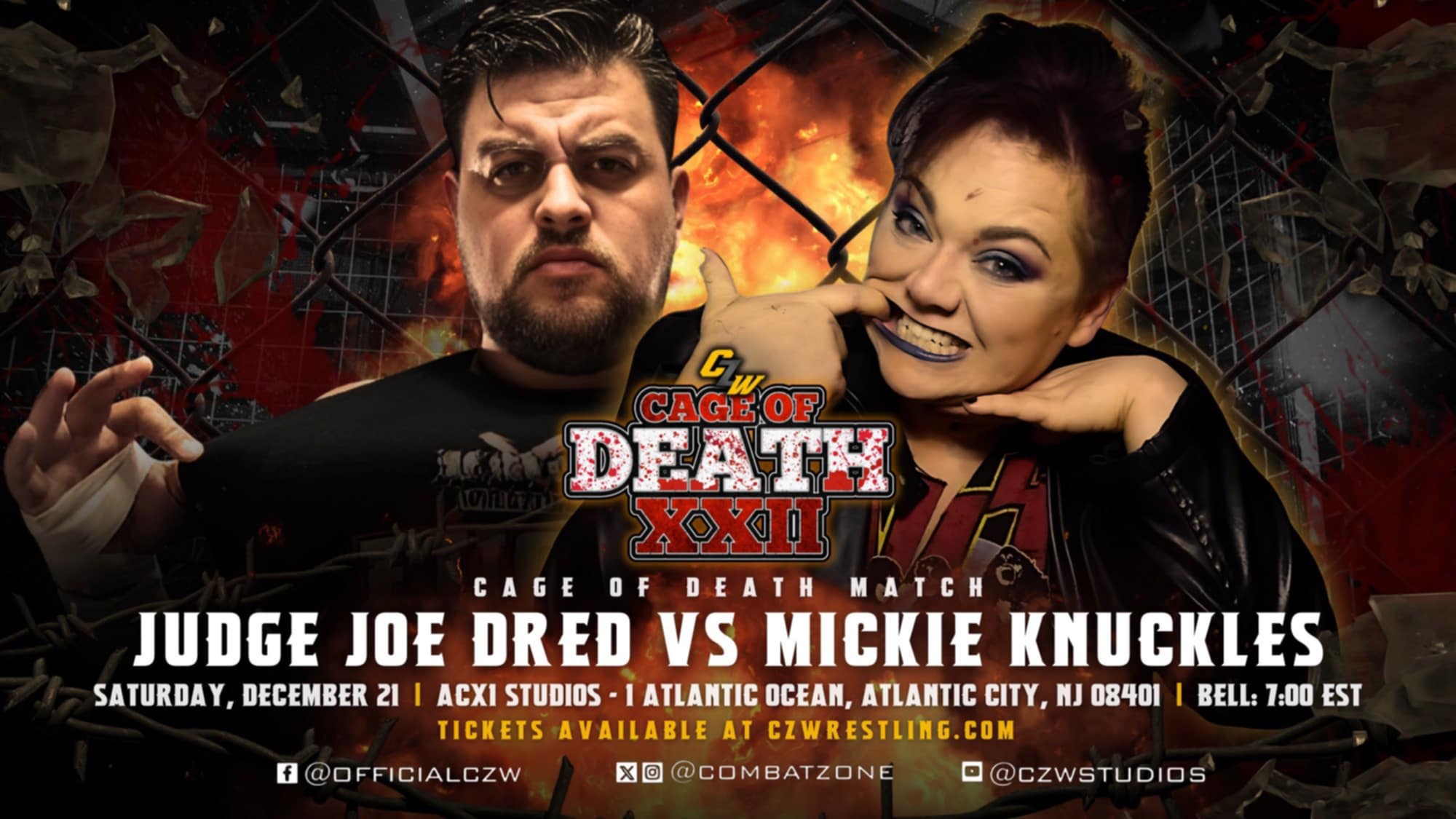 CZW Combat Zone Wrestling combatzone X
