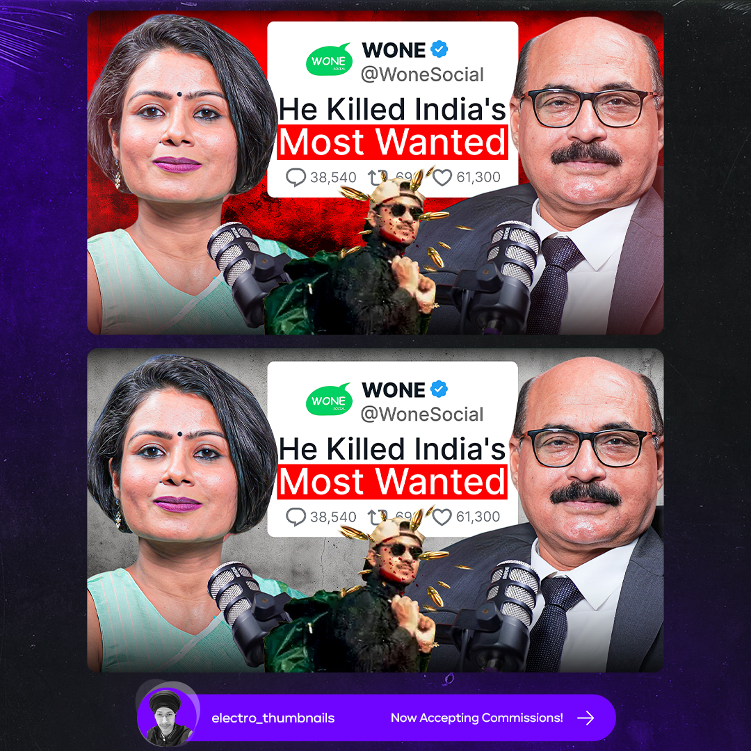 Electro_Editor's tweet photo. Youtube Thumbnail designs🔥
Which one You Like
Portfolio:- https://t.co/VXV0nhL4ii
Share your thoughts in comment https://t.co/VUq5I7CrrG