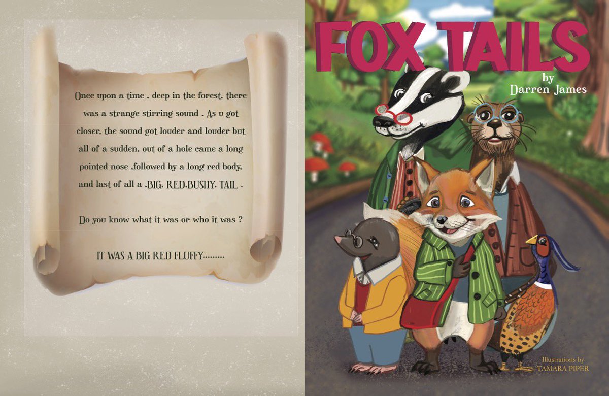 danielmatthews8's tweet photo. A new children's book by Stafford author Darren James. A Blog from vibe 1 radio. #FoxTails @mrdarrenjames
https://t.co/rXZoMWuDmG https://t.co/riuK9jdMin