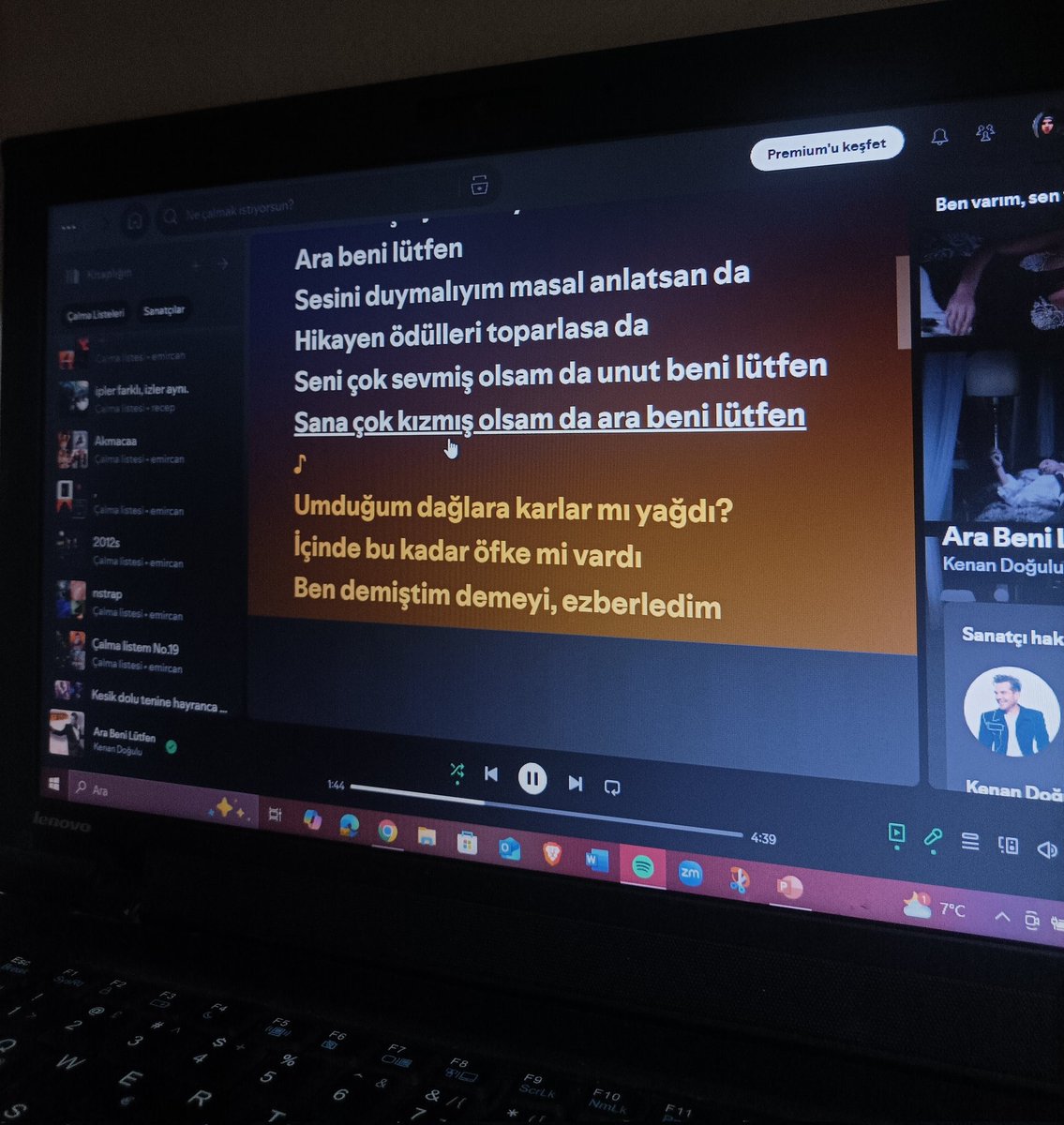 Başladı bizim mesai