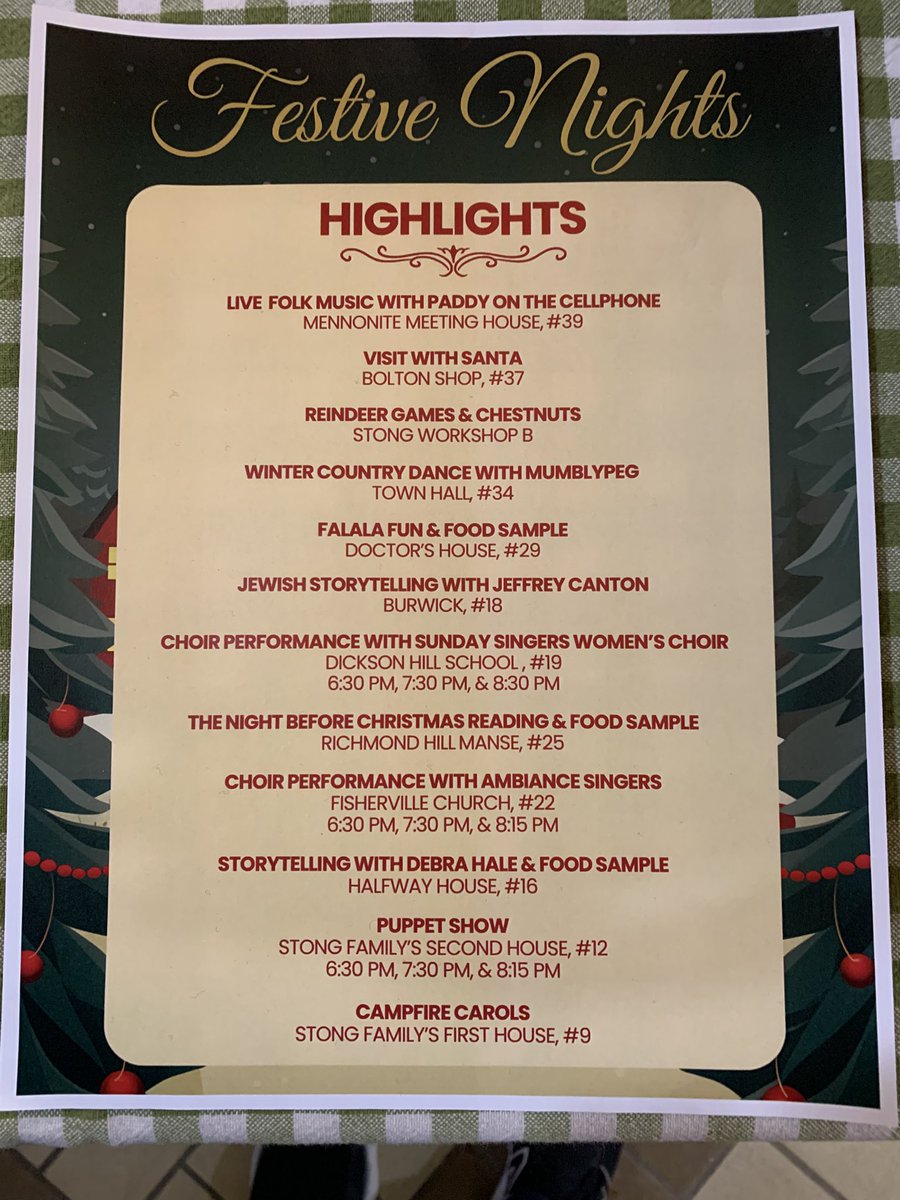 Had such an enjoyable evening out last night at #BlackCreekPioneerVillage “Festive Night” a lot to learn, lots of people, lots of fun, Thank you 😊 <a href="/BlackCreekNews/">The Village at Black Creek</a>