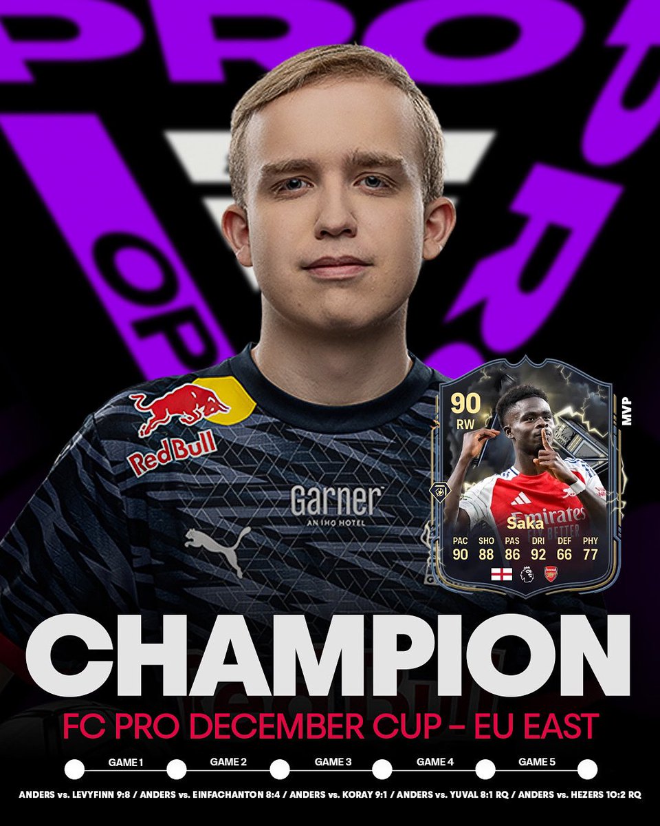 FC PRO DECEMBER CUP CHAMP! 🏆

🥇 @rblz_vejrgang

+ $8.500
+ 505 Pro Points

#rblz #rblzgaming #FCPro