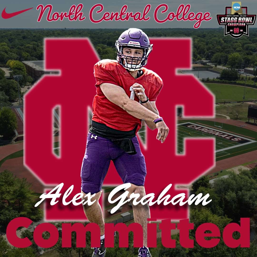 Alex Graham (@alexgraham_1) on Twitter photo Excited to announce my commitment to North Central College! Thank you <a href="/CoachFehrle/">Coach Fehrle</a> and <a href="/CoachSpence_NCC/">Coach Spencer</a> for this opportunity. #Committed <a href="/CoachFoster7/">Luke Foster</a> <a href="/football_ncc/">NCC Football</a> Excited to announce my commitment to North Central College! Thank you <a href="/CoachFehrle/">Coach Fehrle</a> and <a href="/CoachSpence_NCC/">Coach Spencer</a> for this opportunity. #Committed <a href="/CoachFoster7/">Luke Foster</a> <a href="/football_ncc/">NCC Football</a>