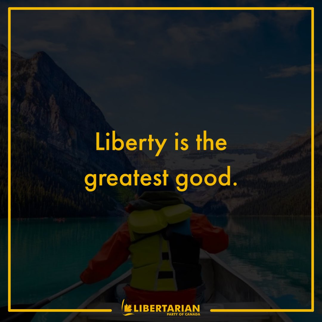 If you’re not hurting, cheating, robbing or otherwise violating anyone else’s liberty… you have the right to do it, even if politicians don’t approve.

No victim, no crime.

Free people aren’t public property living only to advance government objectives.

#cdnpoli