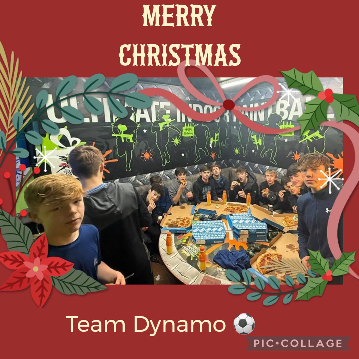 Great day out today with the lads ⚽️ 🎅 🎄