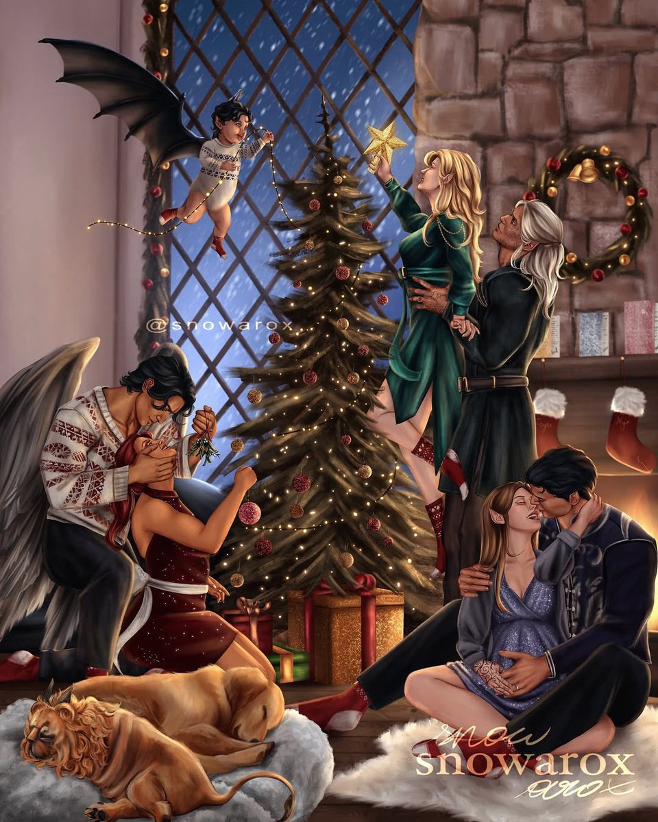 feysandmonth's tweet photo. Winter solstice crossover by snowarox🎄 https://t.co/YiBX5t5nkm