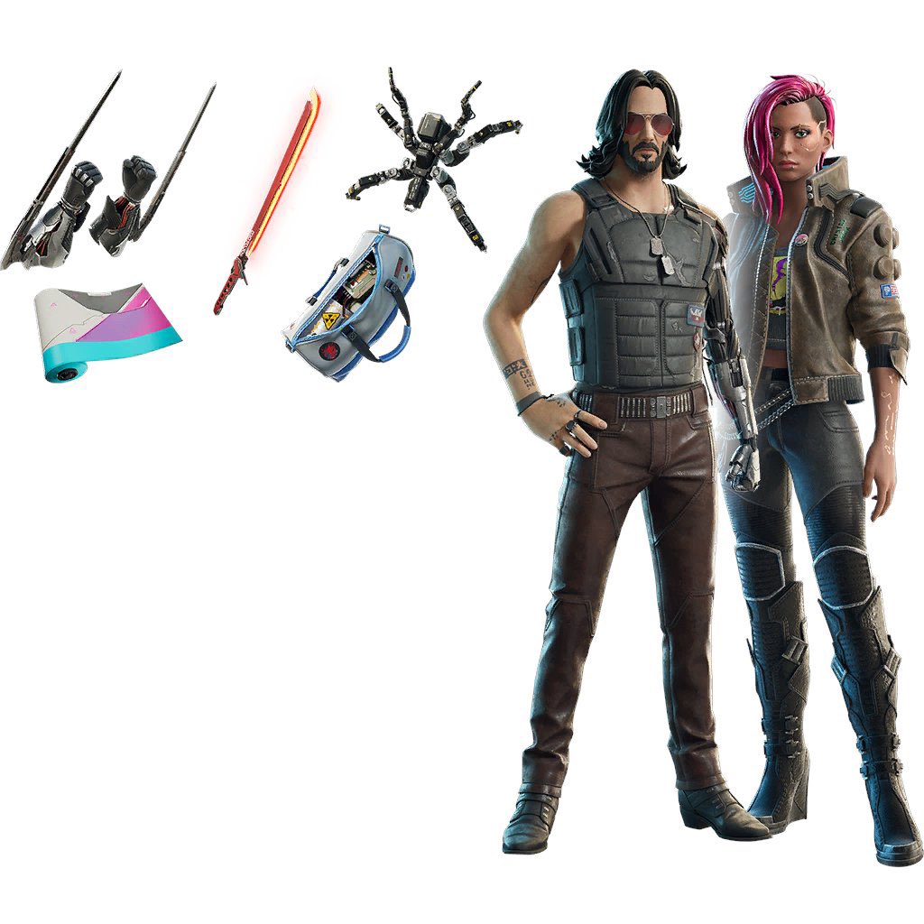 🎁CYBERPUNK 2077 X FORTNITE GIVEAWAY🎁
🔴Follow <a href="/tonalant/">tonalant</a> 
🔵RT
🟠LIKE
Ends in 48 hours⏳
Tag a friend👫