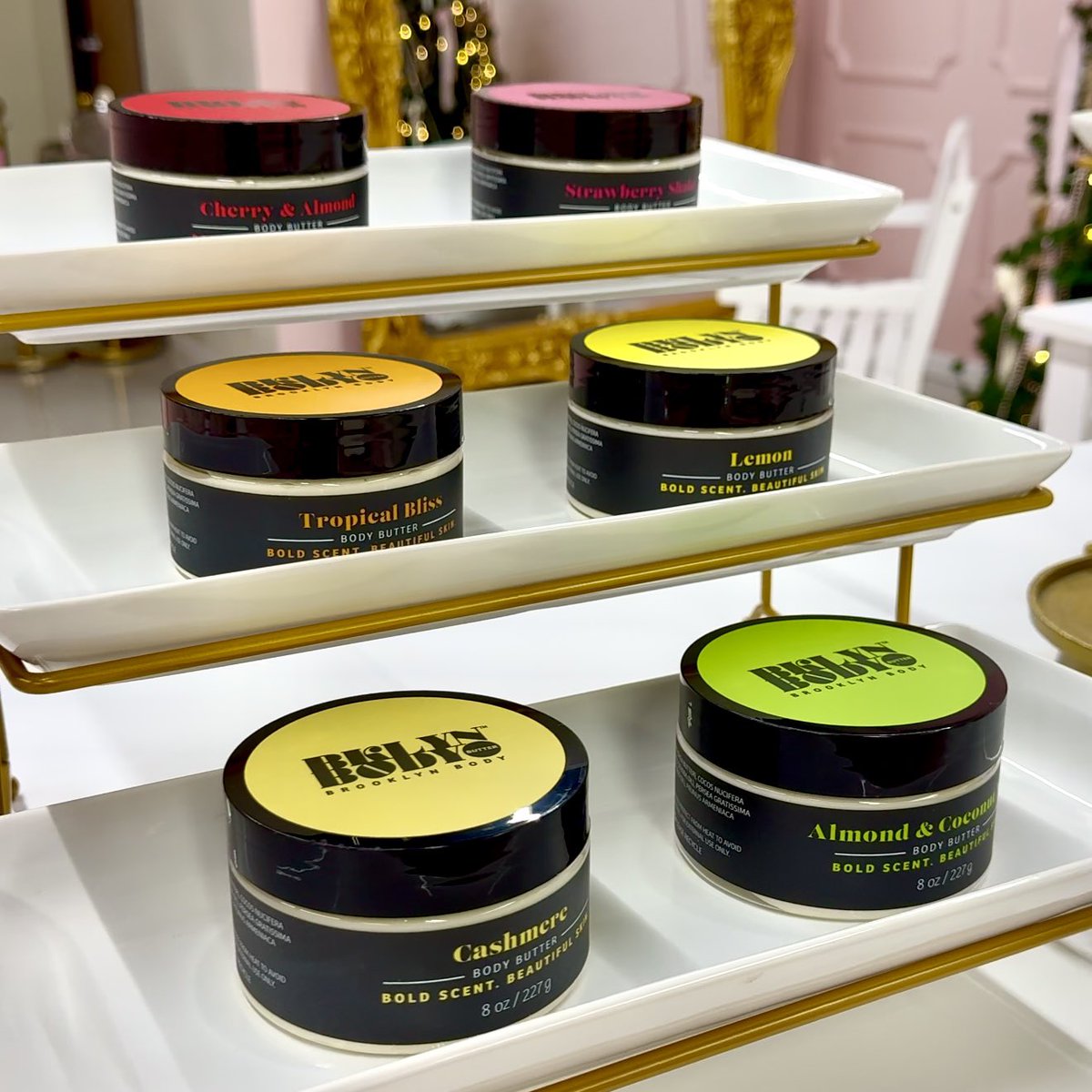 13 scents of Brooklyn Body Butter now available for purchase in store at Harper Ray✨ 

28120 Woodward Ave, Royal Oak, MI 48067