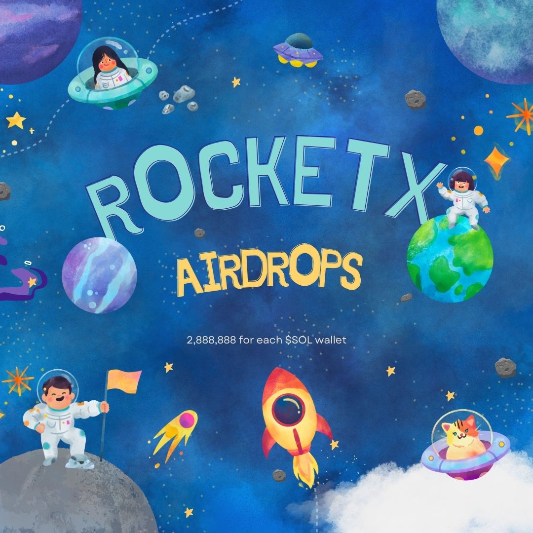 RocketXSol's tweet photo. $RocketX airdrops is Live

🔸STEP 1 : 💕 &amp; 🔁 + Follow RocketXSol🔔
🔸STEP 2 : Drop your $SOL wallets

#Solana #SolanaCommunity #SolanaAirdrops #SolanaGiveaway #Altcoins https://t.co/itOmOZcBlD