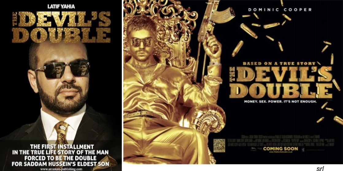 SaveRedlandLibr's tweet photo. 11:20pm TODAY on #GreatMovies
The 2011 #Thriller film🎥 “The Devil’s Double” directed by #LeeTamahori from a screenplay by #MichaelThomas
Based on #LatifYahia’s 2003 book📖
🌟 #DominicCooper #LudivineSagnier #PhilipQuast #MemFerda #DarSalim #JamieHarding https://t.co/8WCGomcvLC