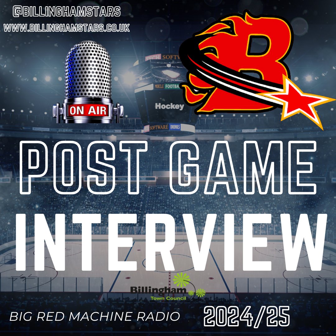 billinghamstars's tweet photo. POST-GAME: listen to coach Stephen Foster exclusively on #BigRedMachineRadio with SMT's Carol Hunter, reviewing the Stars' second succesive character road win; this one 6-4 in Deeside over the Dragons.

https://t.co/SpO6hYJu9S https://t.co/8XzjMYFvoA