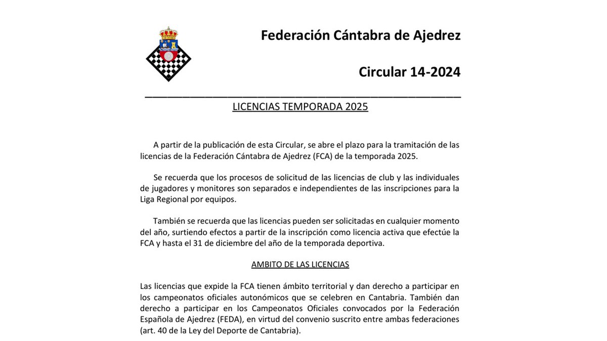 Fed Cántabra Ajedrez tweet media