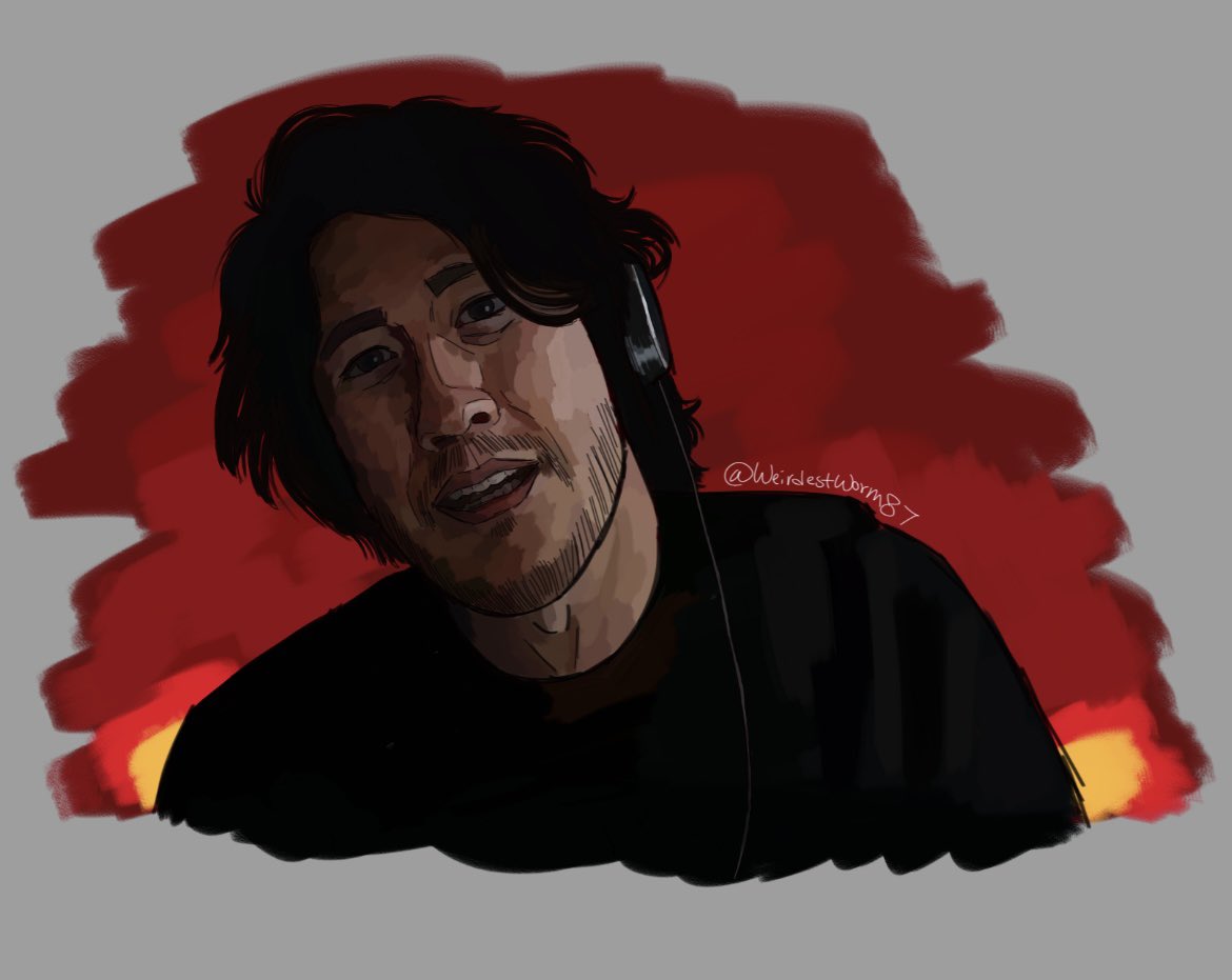 WeirdestWorm87's tweet photo. Starting off strong… 
#markiplier https://t.co/cbnGvRxYlq