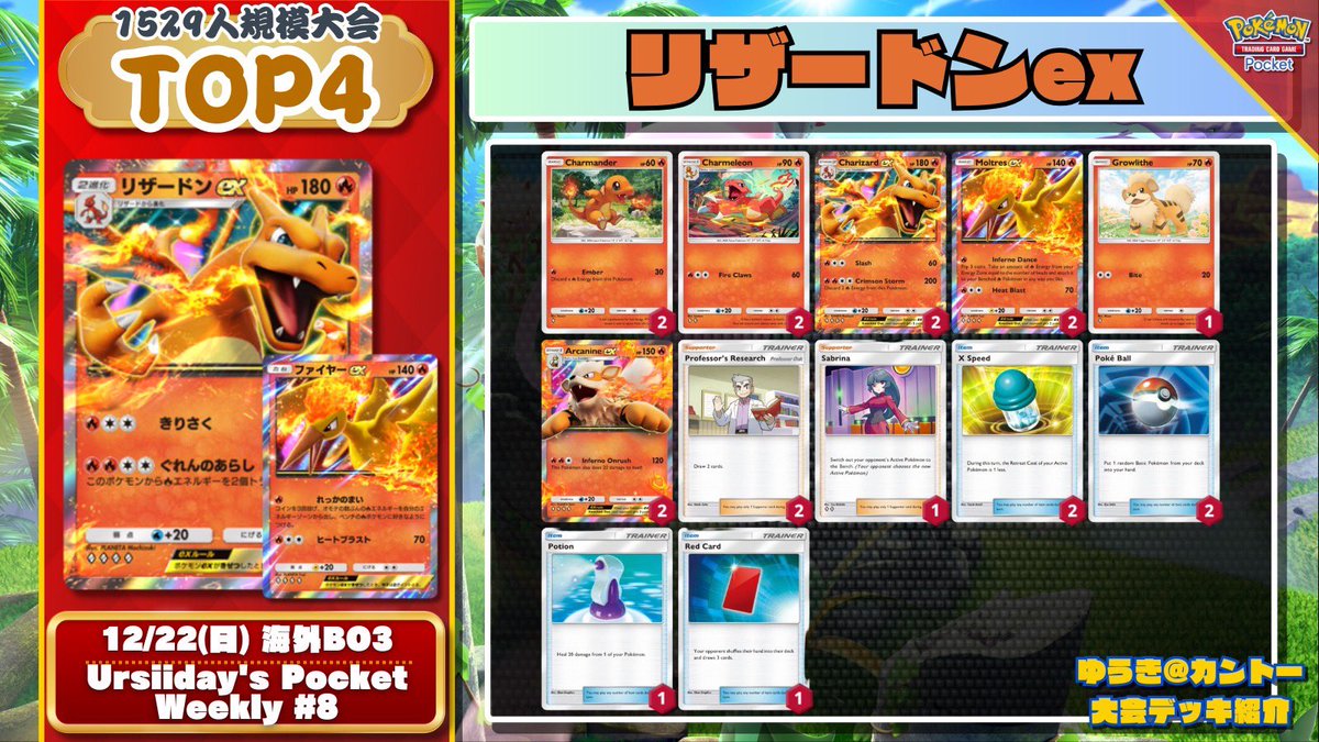 🌏 #ポケポケ 海外大会結果 🌏 1529人規模大会で新脅威『ゴローニャ